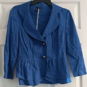 Royal blue blazer